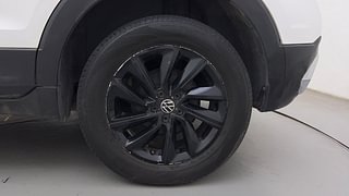 Used 2022 Volkswagen Taigun Highline 1.0 TSI MT Petrol Manual tyres LEFT REAR TYRE RIM VIEW