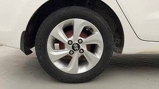 Used 2018 Hyundai Xcent [2017-2019] SX  Petrol+CNG (Outside Fitted) Petrol+cng Manual tyres RIGHT REAR TYRE RIM VIEW