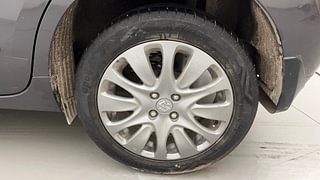 Used 2019 Maruti Suzuki Baleno [2015-2019] Alpha AT Petrol Petrol Automatic tyres LEFT REAR TYRE RIM VIEW