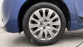 Used 2017 Maruti Suzuki Baleno Alpha 1.2 Petrol Manual tyres LEFT FRONT TYRE RIM VIEW