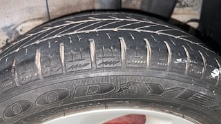 Used 2018 Hyundai Xcent [2017-2019] SX  Petrol+CNG (Outside Fitted) Petrol+cng Manual tyres LEFT REAR TYRE TREAD VIEW