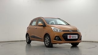 Used 2014 Hyundai Grand i10 [2013-2017] Asta 1.2 Kappa VTVT Petrol Manual exterior RIGHT FRONT CORNER VIEW