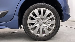 Used 2017 Maruti Suzuki Baleno Alpha 1.2 Petrol Manual tyres LEFT REAR TYRE RIM VIEW