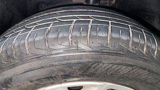 Used 2017 Ford EcoSport [2015-2017] Titanium 1.5L Ti-VCT AT Petrol Automatic tyres LEFT FRONT TYRE TREAD VIEW