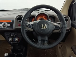 Used 2012 Honda Brio [2011-2016] V MT Petrol Manual interior STEERING VIEW