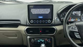 Used 2020 Ford EcoSport Titanium + 1.5L Ti-VCT AT Petrol Automatic interior MUSIC SYSTEM & AC CONTROL VIEW