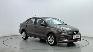 Used 2016 Volkswagen Vento [2015-2019] Highline Petrol AT Petrol Automatic exterior RIGHT FRONT CORNER VIEW