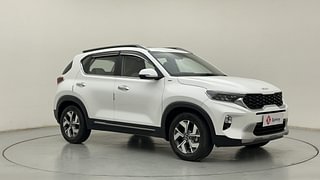 Used 2021 Kia Sonet HTX 1.0 iMT Petrol Manual exterior RIGHT FRONT CORNER VIEW