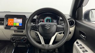 Used 2021 Maruti Suzuki Ignis Zeta MT Petrol Petrol Manual interior STEERING VIEW