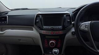 Used 2021 Mahindra XUV 300 W8 (O) Dual Tone Petrol Petrol Manual interior MUSIC SYSTEM & AC CONTROL VIEW