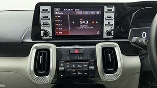Used 2021 Kia Sonet HTX 1.0 iMT Petrol Manual interior MUSIC SYSTEM & AC CONTROL VIEW
