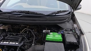 Used 2020 Hyundai Elite i20 [2018-2020] Sportz Plus 1.2 Petrol Manual engine ENGINE LEFT SIDE HINGE & APRON VIEW