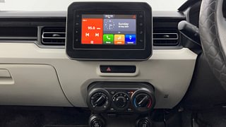 Used 2021 Maruti Suzuki Ignis Zeta MT Petrol Petrol Manual interior MUSIC SYSTEM & AC CONTROL VIEW