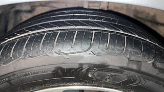 Used 2021 Maruti Suzuki Ciaz Alpha Petrol Petrol Manual tyres LEFT FRONT TYRE TREAD VIEW