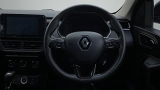 Used 2022 Renault Kiger RXZ Turbo CVT Dual Tone Petrol Automatic interior STEERING VIEW