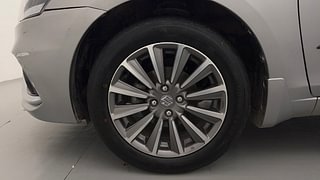 Used 2021 Maruti Suzuki Ciaz Alpha Petrol Petrol Manual tyres LEFT FRONT TYRE RIM VIEW