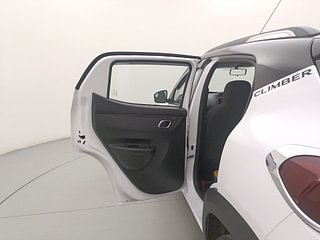 Used 2022 Renault Kwid CLIMBER 1.0 AMT Dual Tone Petrol Automatic interior LEFT REAR DOOR OPEN VIEW