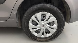 Used 2014 Maruti Suzuki Swift Dzire VXI Petrol Manual tyres LEFT REAR TYRE RIM VIEW