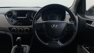 Used 2016 Hyundai Grand i10 [2013-2017] Asta AT 1.2 Kappa VTVT Petrol Automatic interior STEERING VIEW
