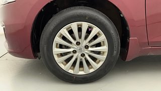 Used 2015 Maruti Suzuki Ciaz [2014-2017] ZXi Petrol Manual tyres LEFT FRONT TYRE RIM VIEW