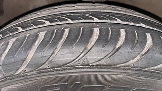 Used 2017 Hyundai Eon [2011-2018] Magna Petrol Manual tyres LEFT FRONT TYRE TREAD VIEW