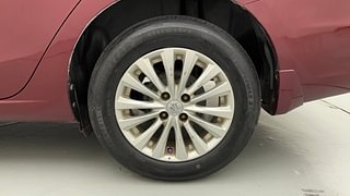 Used 2015 Maruti Suzuki Ciaz [2014-2017] ZXi Petrol Manual tyres LEFT REAR TYRE RIM VIEW