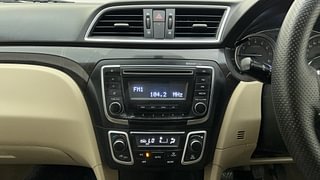 Used 2015 Maruti Suzuki Ciaz [2014-2017] ZXi Petrol Manual interior MUSIC SYSTEM & AC CONTROL VIEW