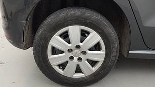 Used 2016 Volkswagen Polo [2015-2019] Trendline 1.2L (P) Petrol Manual tyres RIGHT REAR TYRE RIM VIEW