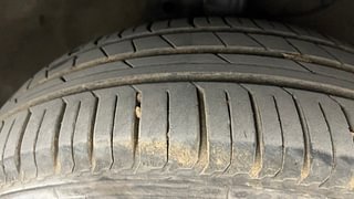 Used 2014 Maruti Suzuki Swift Dzire ZXI Petrol Manual tyres RIGHT FRONT TYRE TREAD VIEW