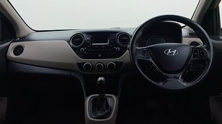 Used 2016 Hyundai Grand i10 [2013-2017] Asta AT 1.2 Kappa VTVT Petrol Automatic interior DASHBOARD VIEW