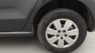 Used 2016 Volkswagen Polo [2015-2019] Trendline 1.2L (P) Petrol Manual tyres LEFT REAR TYRE RIM VIEW