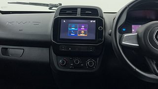 Used 2022 Renault Kwid 1.0 RXT AMT SCE Petrol Automatic interior MUSIC SYSTEM & AC CONTROL VIEW