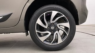 Used 2019 Maruti Suzuki Baleno [2019-2022] Zeta AT Petrol Petrol Automatic tyres LEFT REAR TYRE RIM VIEW