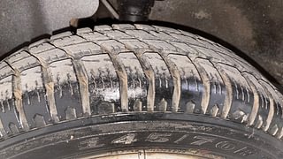 Used 2015 Tata Nano [2014-2018] Twist XT Petrol Petrol Manual tyres LEFT FRONT TYRE TREAD VIEW