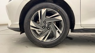 Used 2020 Hyundai New i20 Asta (O) 1.2 MT Petrol Manual tyres LEFT FRONT TYRE RIM VIEW