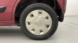 Used 2012 Maruti Suzuki Wagon R 1.0 [2010-2013] LXi CNG Petrol+cng Manual tyres LEFT REAR TYRE RIM VIEW