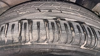 Used 2023 Hyundai New i20 Asta (O) 1.2 MT Petrol Manual tyres LEFT REAR TYRE TREAD VIEW