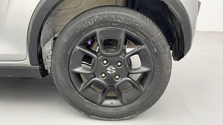Used 2017 Maruti Suzuki Ignis [2017-2020] Zeta MT Petrol Petrol Manual tyres LEFT REAR TYRE RIM VIEW