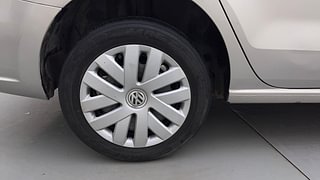 Used 2014 Volkswagen Vento [2010-2015] Comfortline Diesel Diesel Manual tyres RIGHT REAR TYRE RIM VIEW
