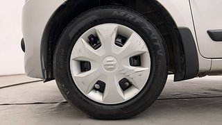 Used 2023 Maruti Suzuki Wagon R 1.0 VXI CNG Petrol+cng Manual tyres LEFT FRONT TYRE RIM VIEW