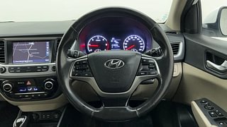 Used 2017 Hyundai Verna [2017-2020] 1.6 CRDI SX + AT Diesel Automatic interior STEERING VIEW