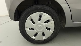 Used 2014 Maruti Suzuki Celerio VXI Petrol Manual tyres RIGHT REAR TYRE RIM VIEW