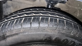 Used 2014 Maruti Suzuki Celerio VXI Petrol Manual tyres LEFT FRONT TYRE TREAD VIEW