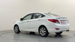 Used 2013 Hyundai Verna [2011-2015] Fluidic 1.6 VTVT SX Petrol Manual exterior LEFT REAR CORNER VIEW