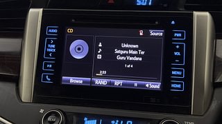 Used 2019 Toyota Innova Crysta 2.4 V 7 STR Diesel Manual top_features Integrated (in-dash) music system
