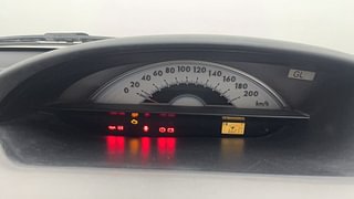 Used 2011 Toyota Etios [2010-2017] G Petrol Manual interior CLUSTERMETER VIEW