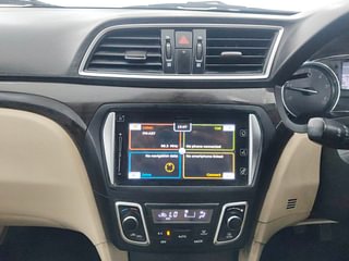 Used 2018 maruti-suzuki Ciaz Alpha 1.3 Diesel Diesel Manual interior MUSIC SYSTEM & AC CONTROL VIEW