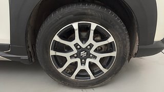 Used 2022 Maruti Suzuki XL6 Zeta Petrol + CNG(Outside Fitted) Petrol+cng Manual tyres RIGHT FRONT TYRE RIM VIEW