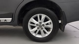 Used 2019 Toyota Innova Crysta 2.4 V 7 STR Diesel Manual tyres LEFT REAR TYRE RIM VIEW