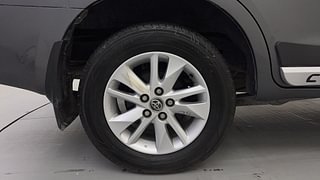 Used 2019 Toyota Innova Crysta 2.4 V 7 STR Diesel Manual tyres RIGHT REAR TYRE RIM VIEW